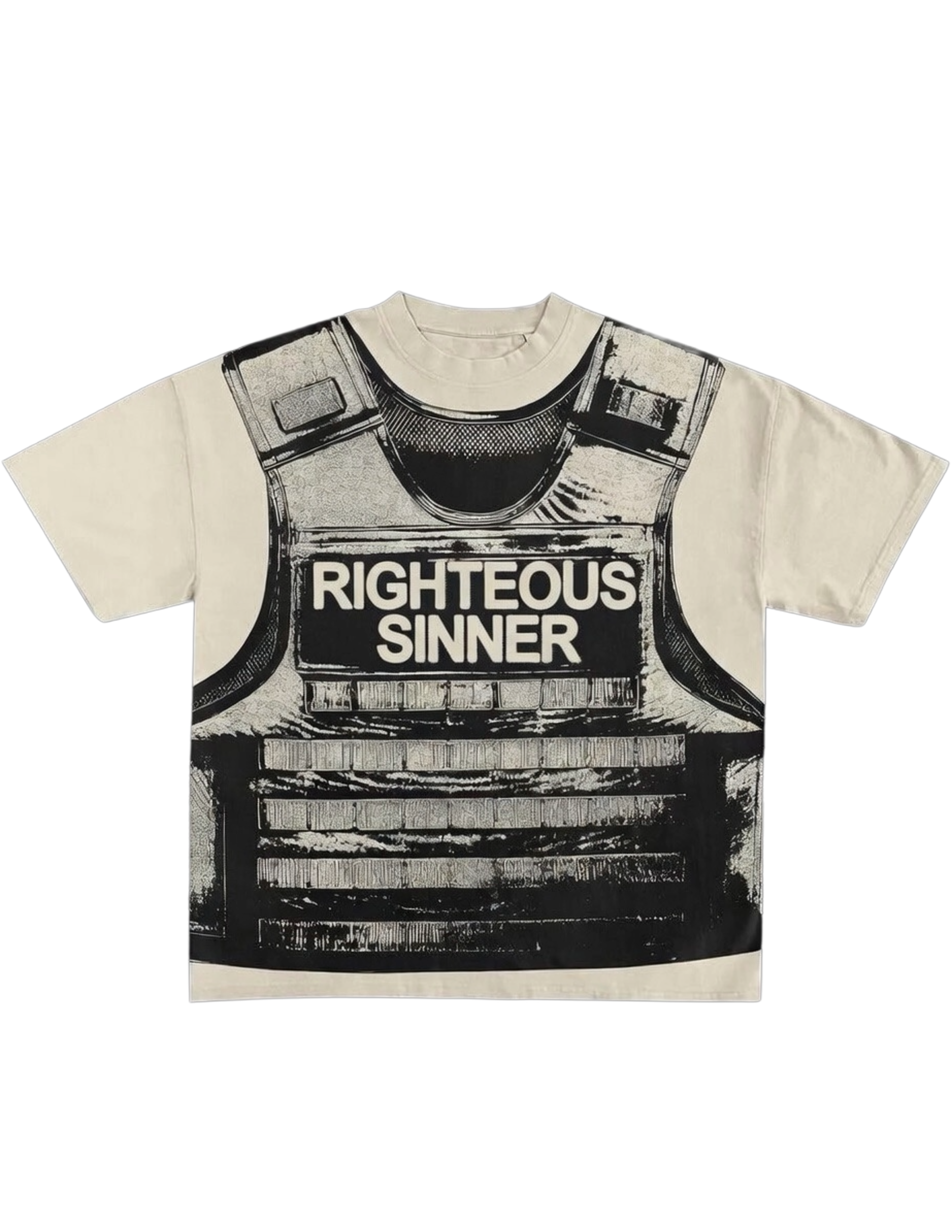 Holy Armor Tee White Front